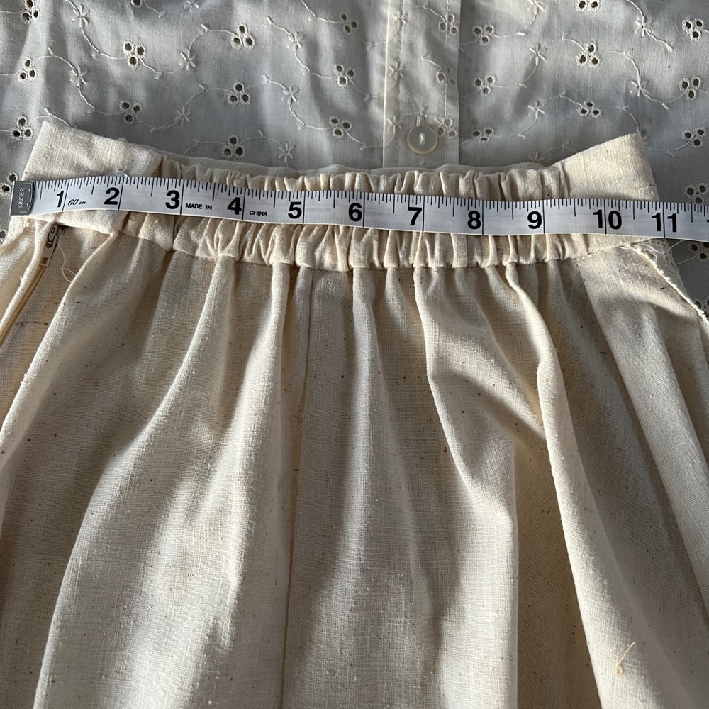 M. BIANCHI CALIFORNIA Vintage Eyelet Ruffle Hem Skirt & Button Down Top AMAZING! - Picture 14 of 16